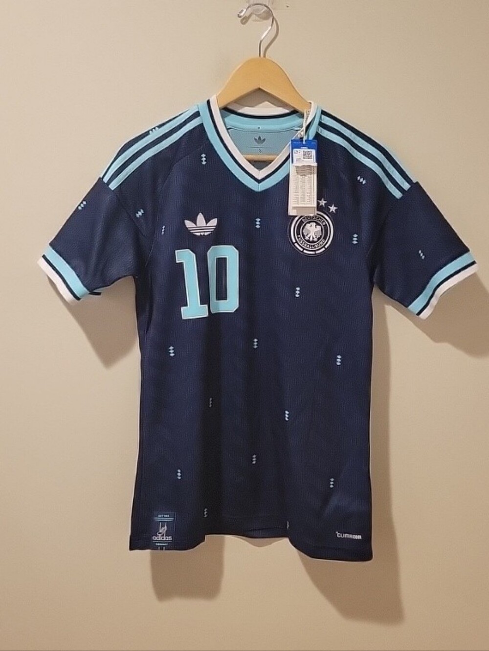 NWT Adidas Germany Neckeritz #10 2026 Away Soccer Jersey Men’s S JN2074